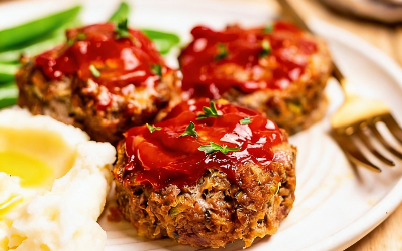 Healthy Mini Meatloaf