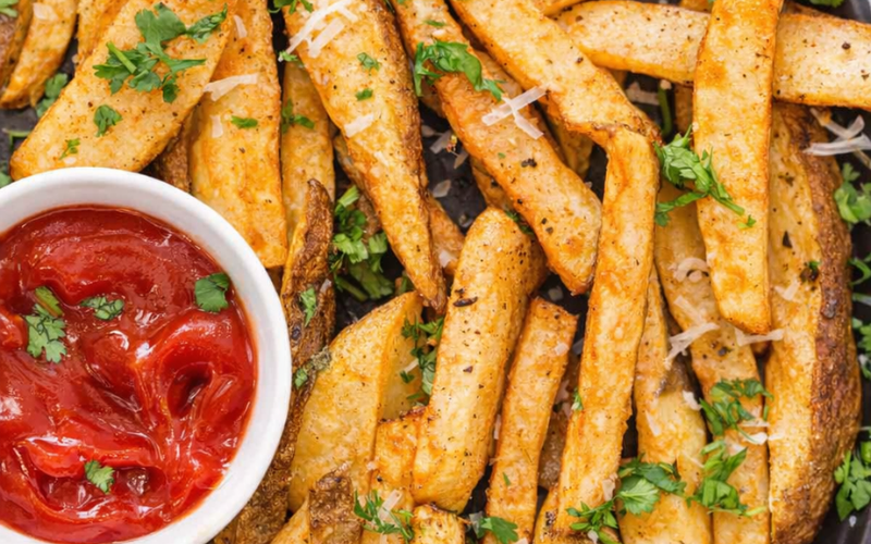 Homemade Air Fryer French Fries