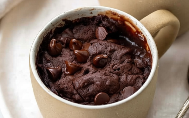Easy Brownie in a Mug