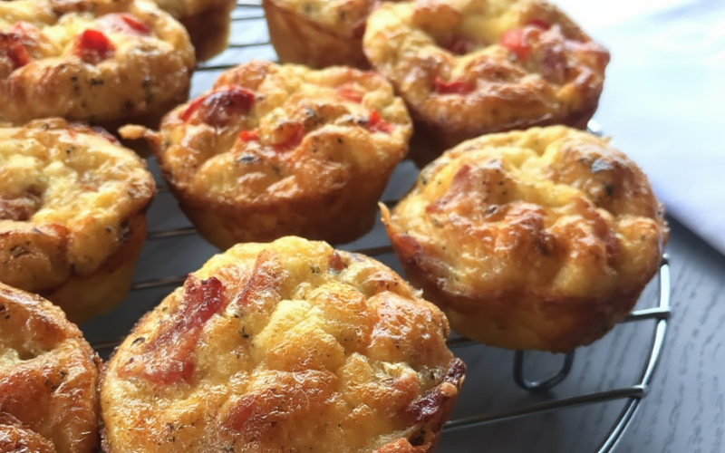 Easy Crustless Mini Quiche