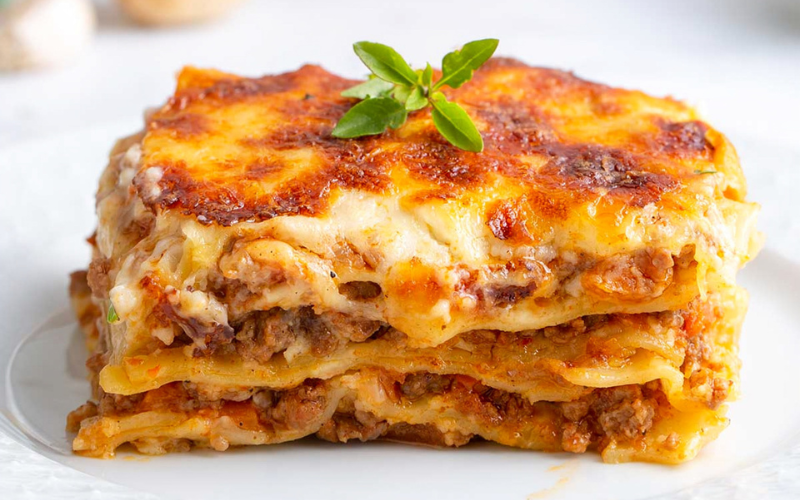 Easy lasagna recipe with cottage cheese
