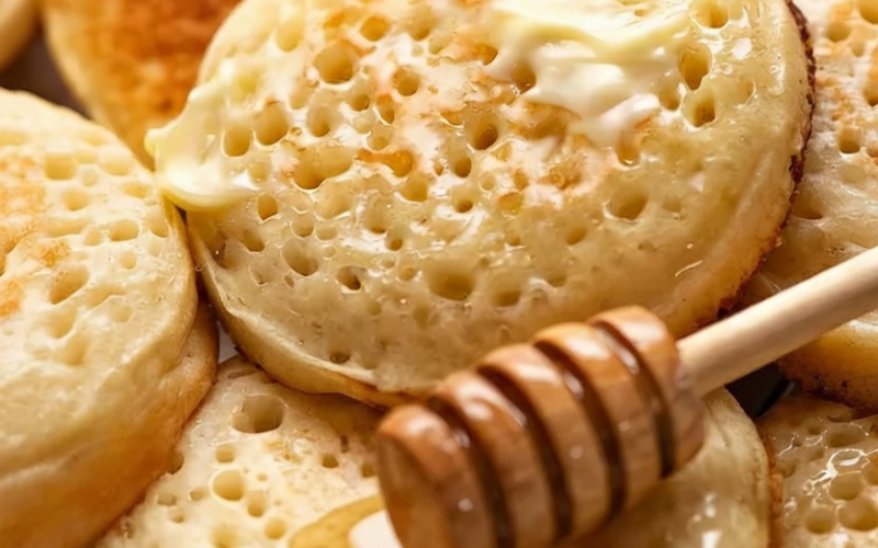 Homemade Easy Crumpet