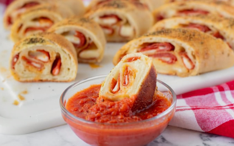 Homemade Easy Pepperoni Bread