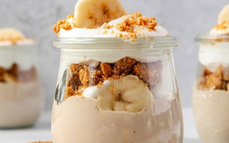 High Protein Banana Pudding