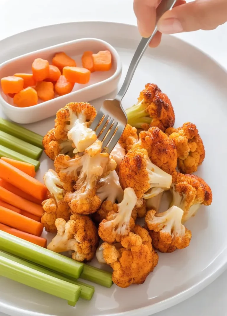 Air Fryer Buffalo Cauliflower Bites 1