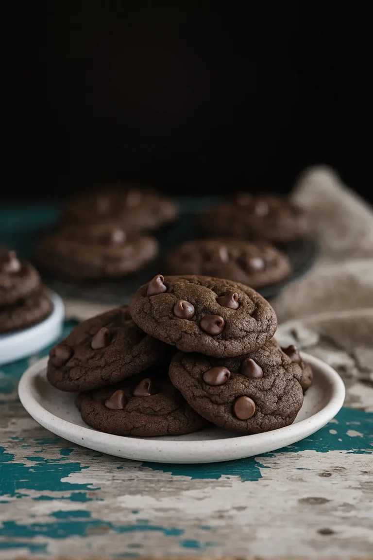 Double Chocolate Chip Cookies