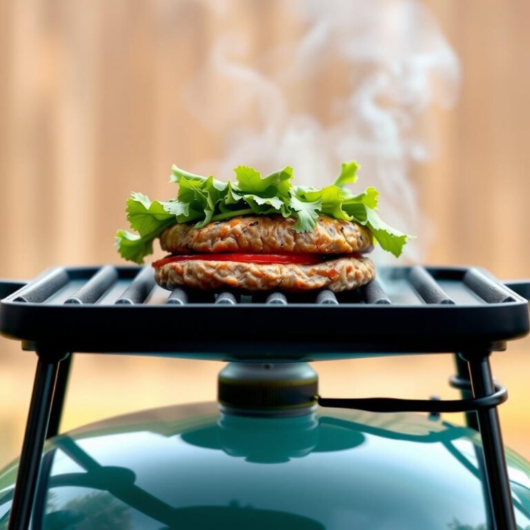 can you cook frozen burgers on the grill