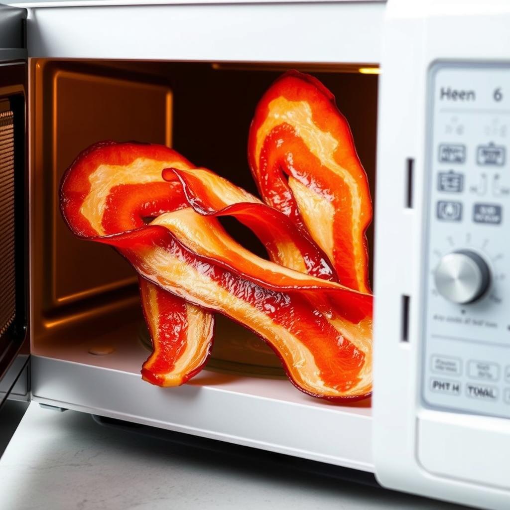 can you cook turkey bacon in the microwave