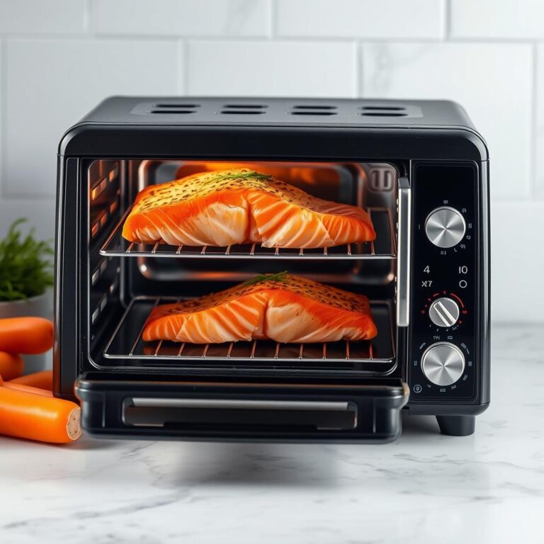 can you put pre cooked salmon in toaster oven