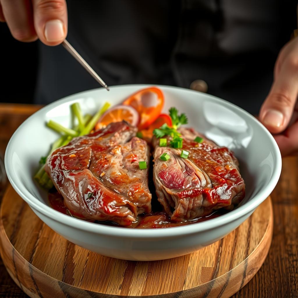 how cook beef cheeks