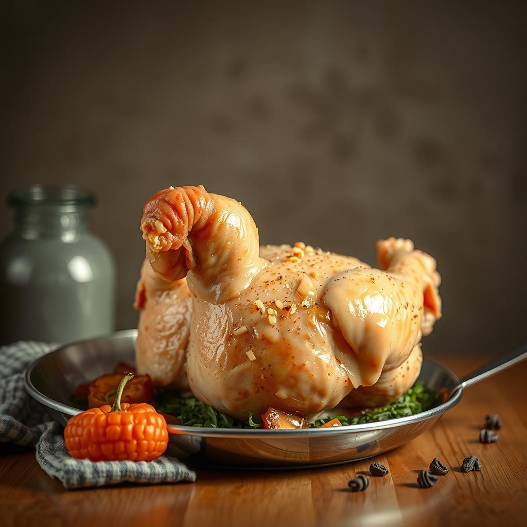 how long can cooked chicken stay at room temp