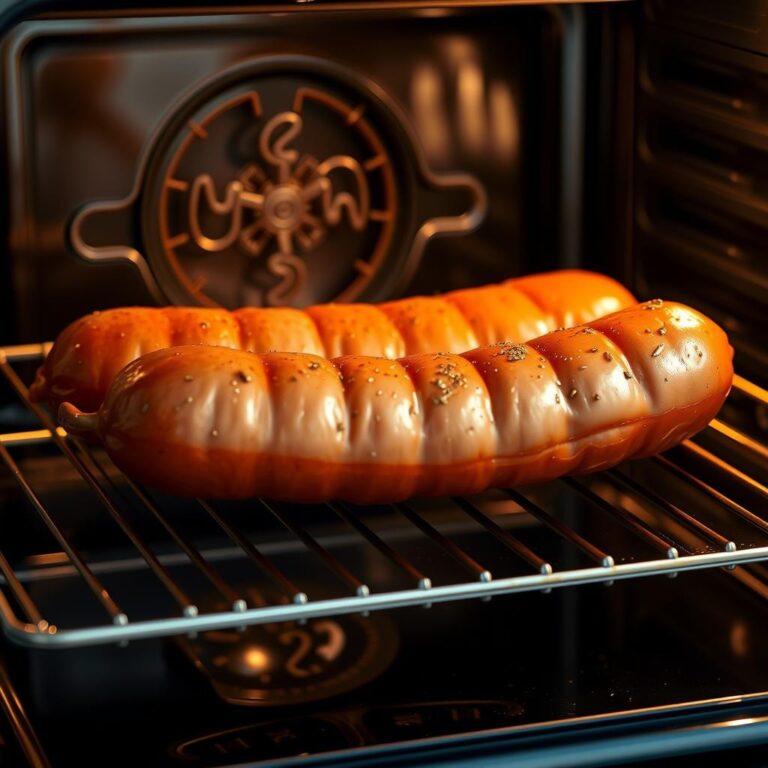 how long cook italian sausage in oven
