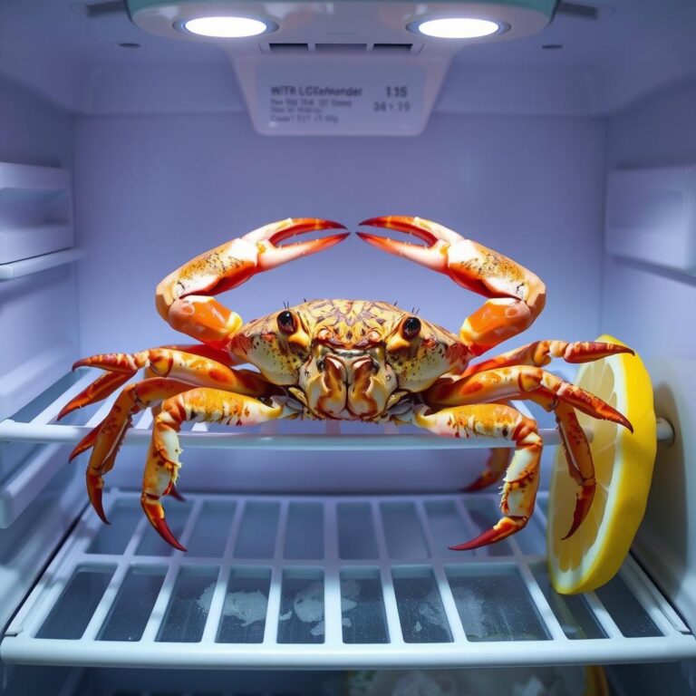how long does cooked crab last in the refrigerator
