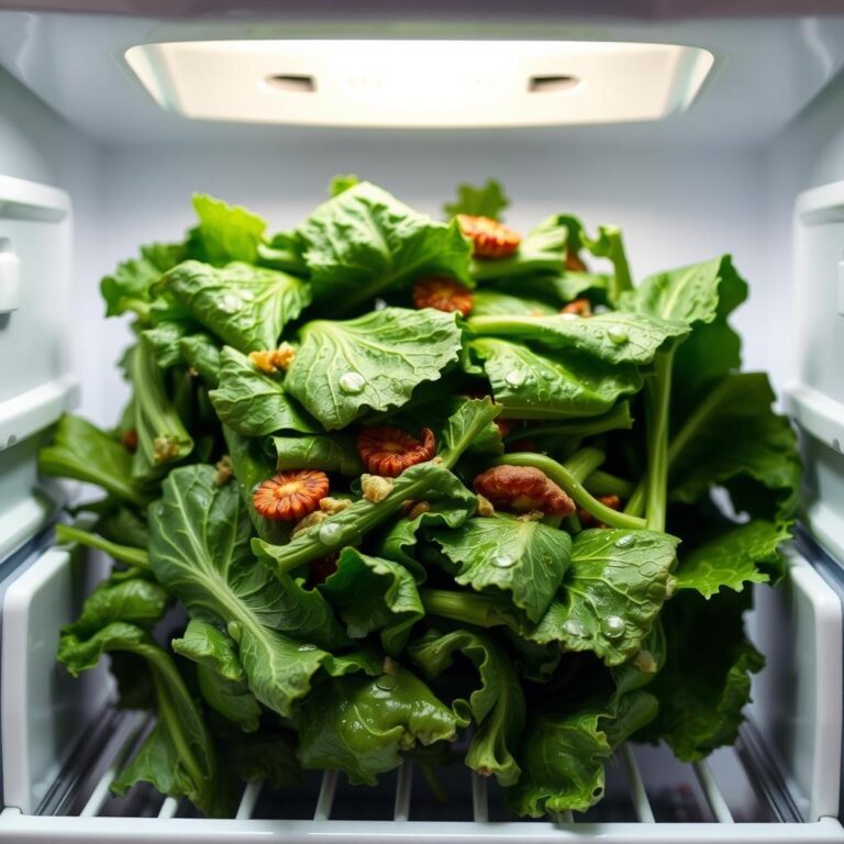 how long does cooked greens last in the fridge