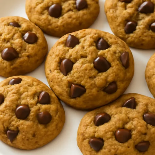 Pumpkin Chocolate Chip Cookies 1