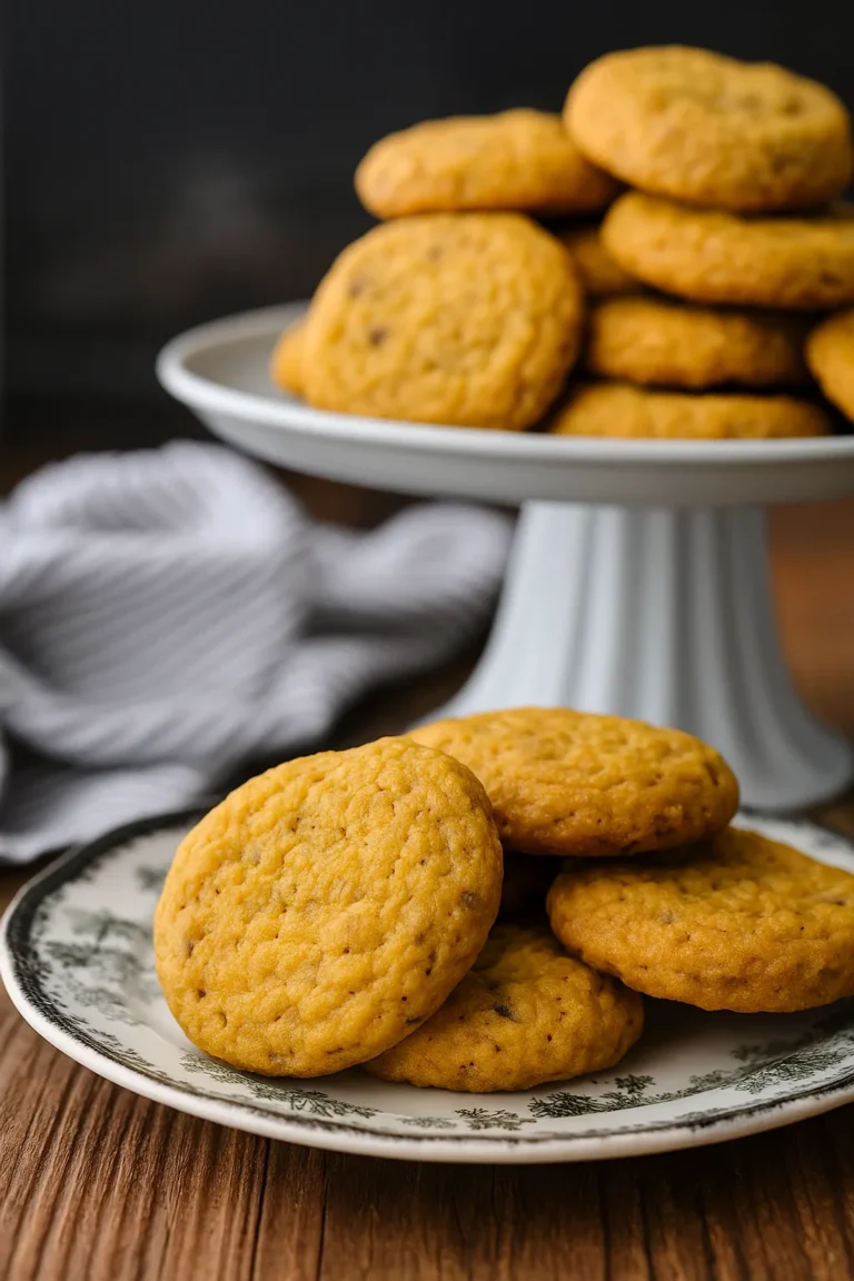 Pumpkin Oatmeal Cookies
