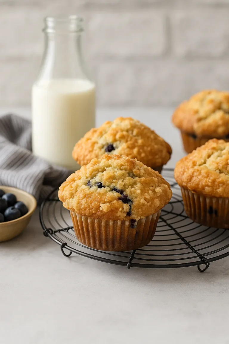 Blueberry Streusel Muffins