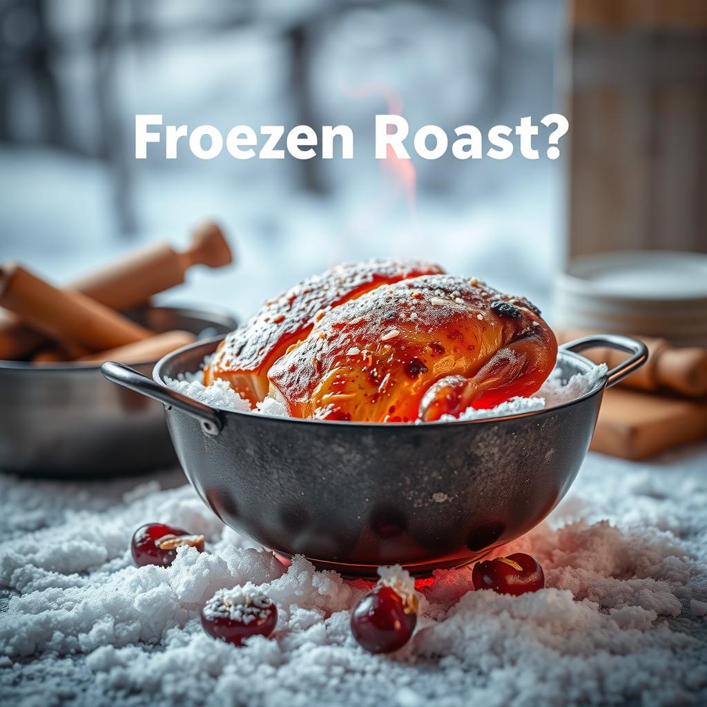can you cook a frozen roast