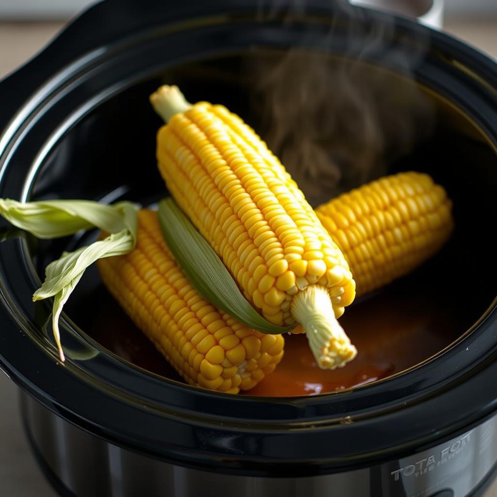 can you cook corn on the cob in the crock-pot
