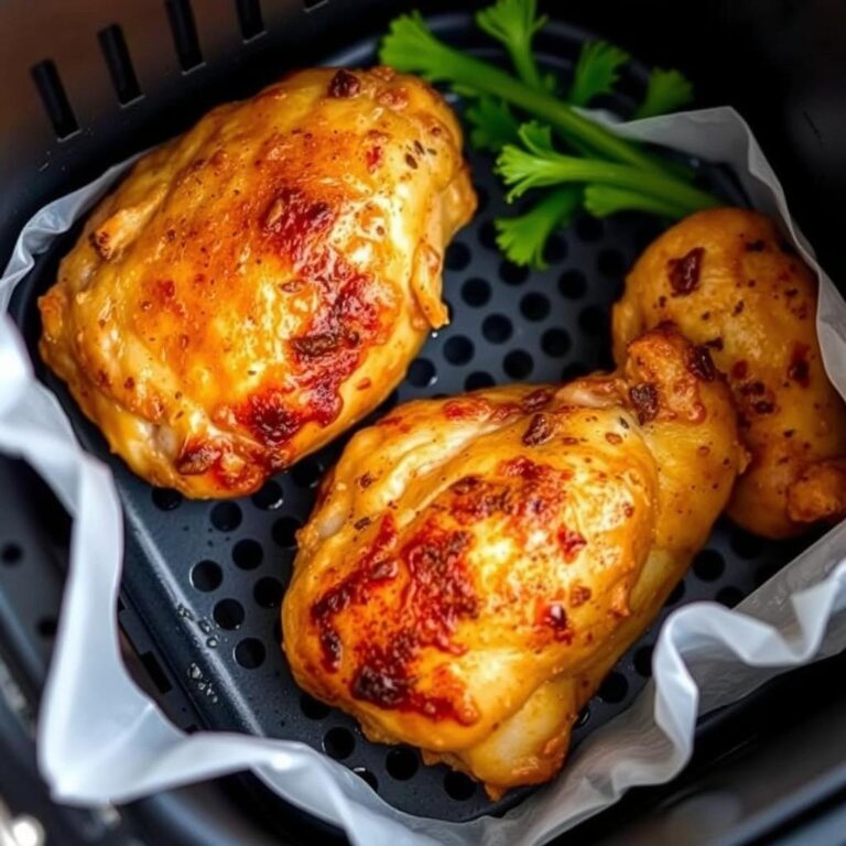 can you cook frozen chicken thighs in the air fryer