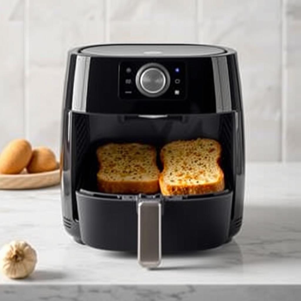 can you cook frozen garlic bread in an air fryer