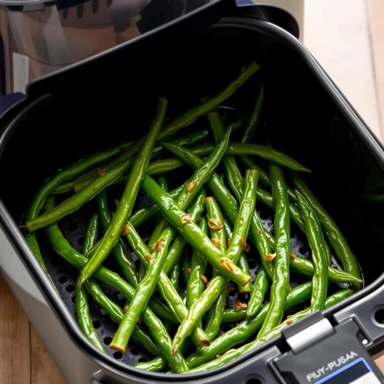 can you cook frozen green beans in an air fryer