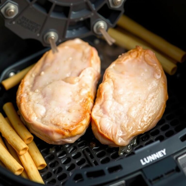 can you cook frozen pork chops in air fryer