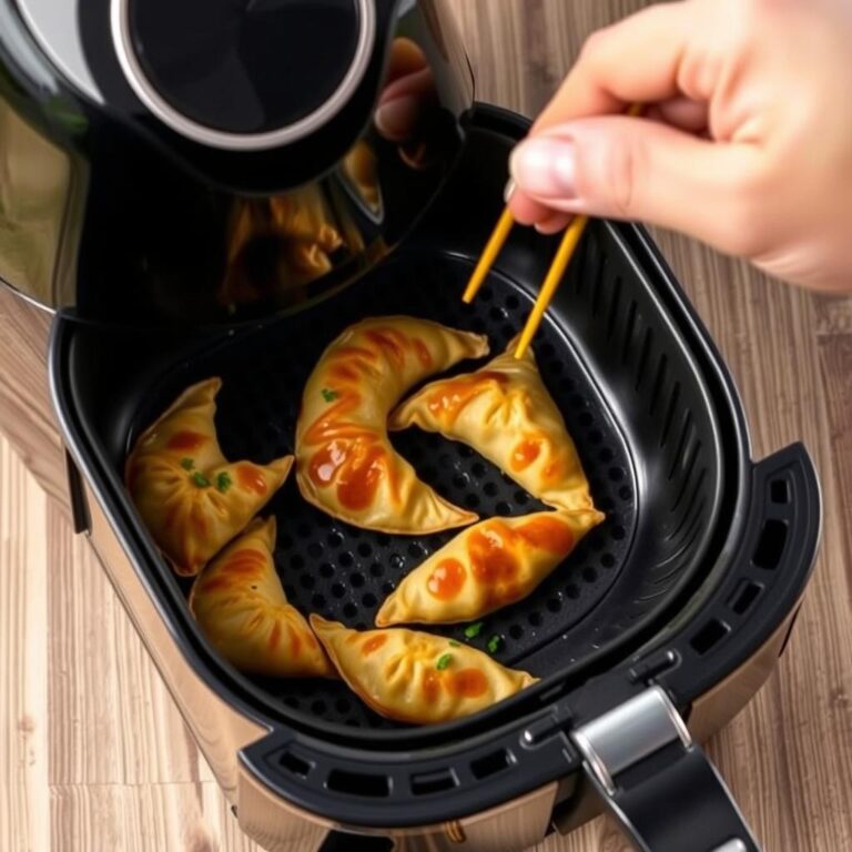 can you cook frozen pot stickers in an air fryer