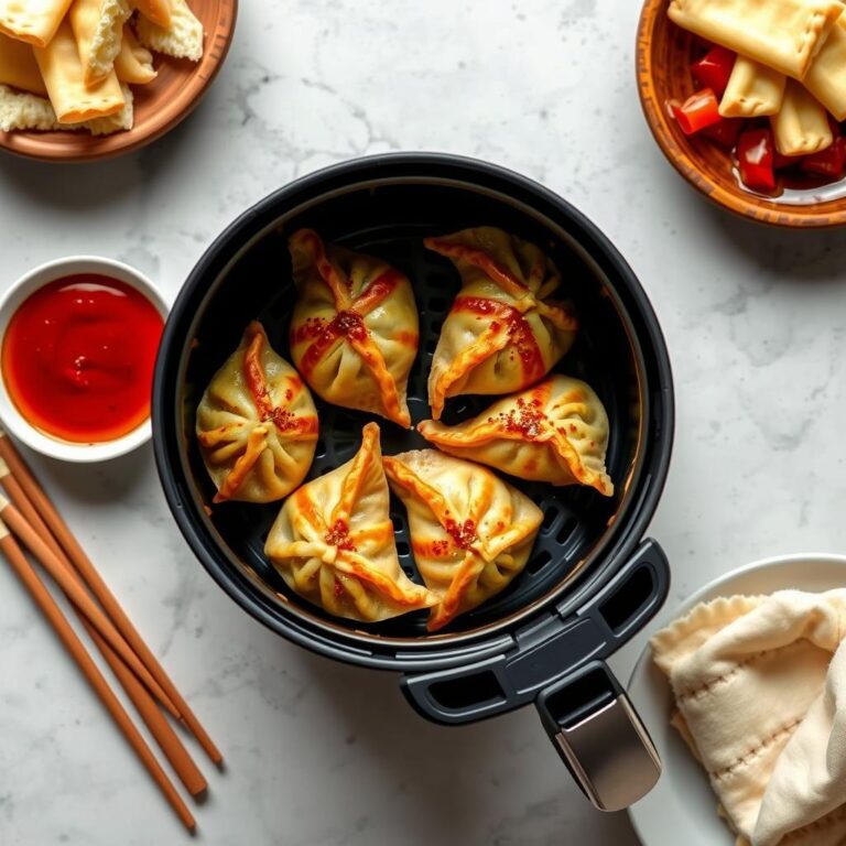 can you cook frozen potstickers in the air fryer