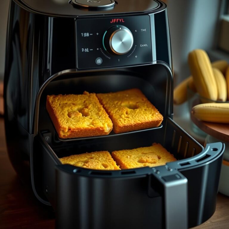 can you cook jiffy cornbread in an air fryer