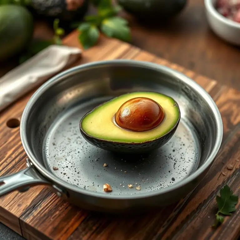 can you cook avocado in a pan