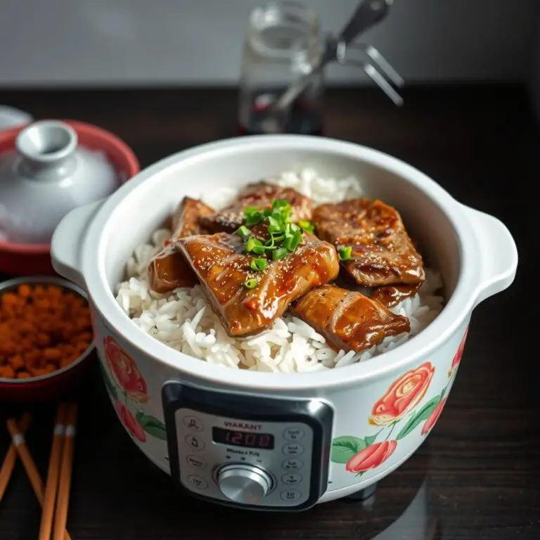 can you cook beef in rice cooker