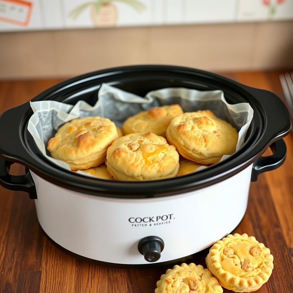 can you cook biscuits in a crock pot