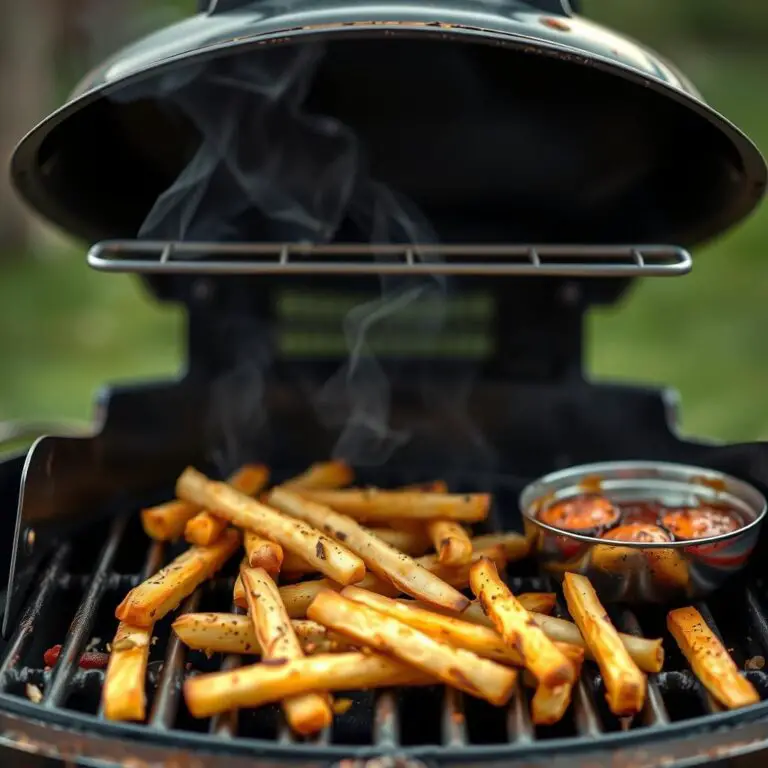 can you cook french fries on a grill