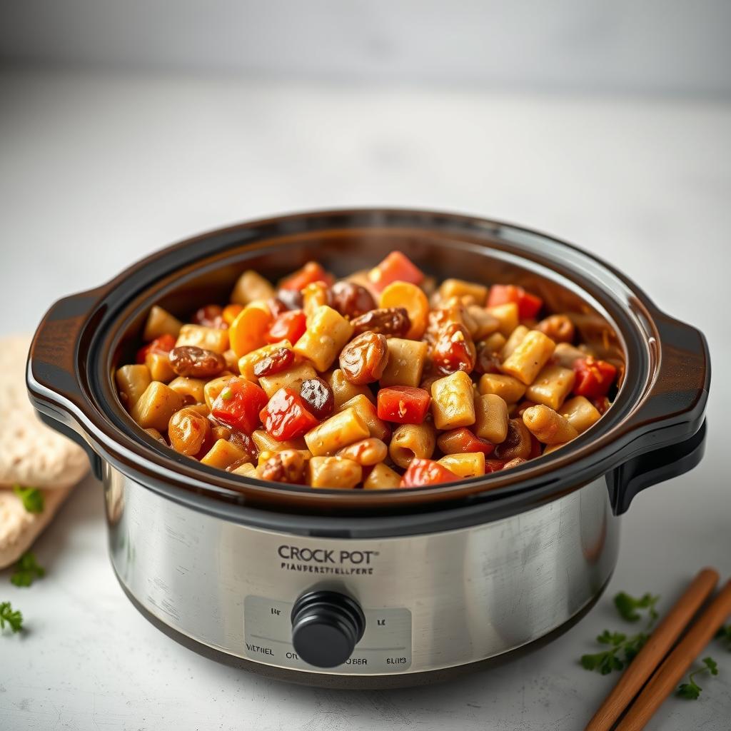can you cook hamburger helper in a crock pot