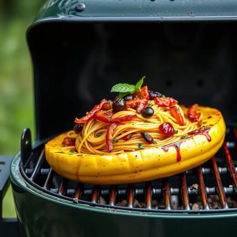 can you cook spaghetti squash on the grill