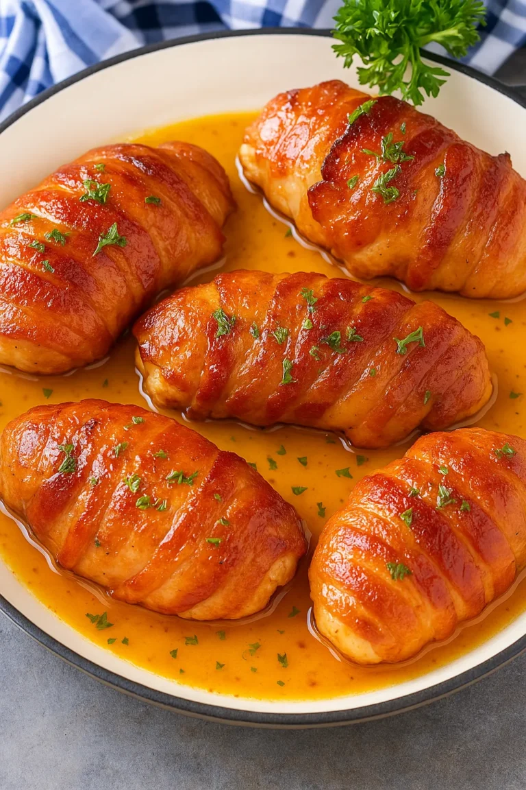 bacon wrapped chicken