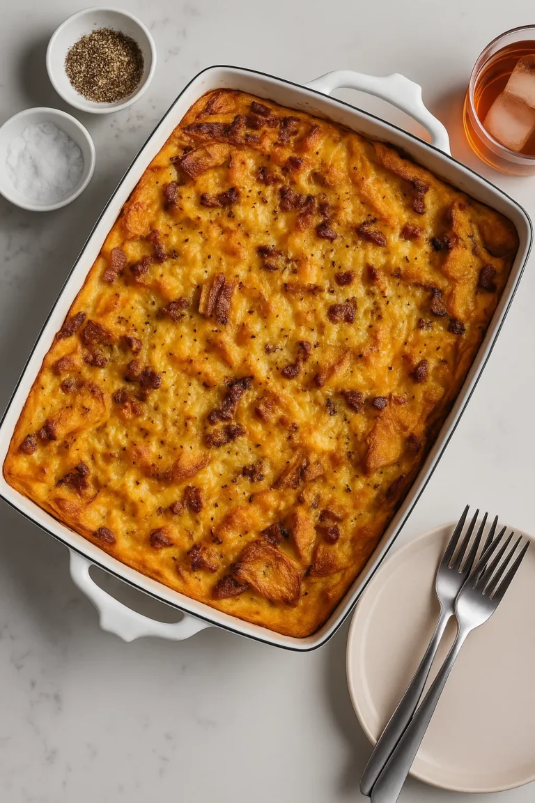 sausage egg and cheese casserole